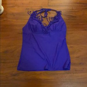 Swimsuit Bundle: 3 piece purple swimsuit